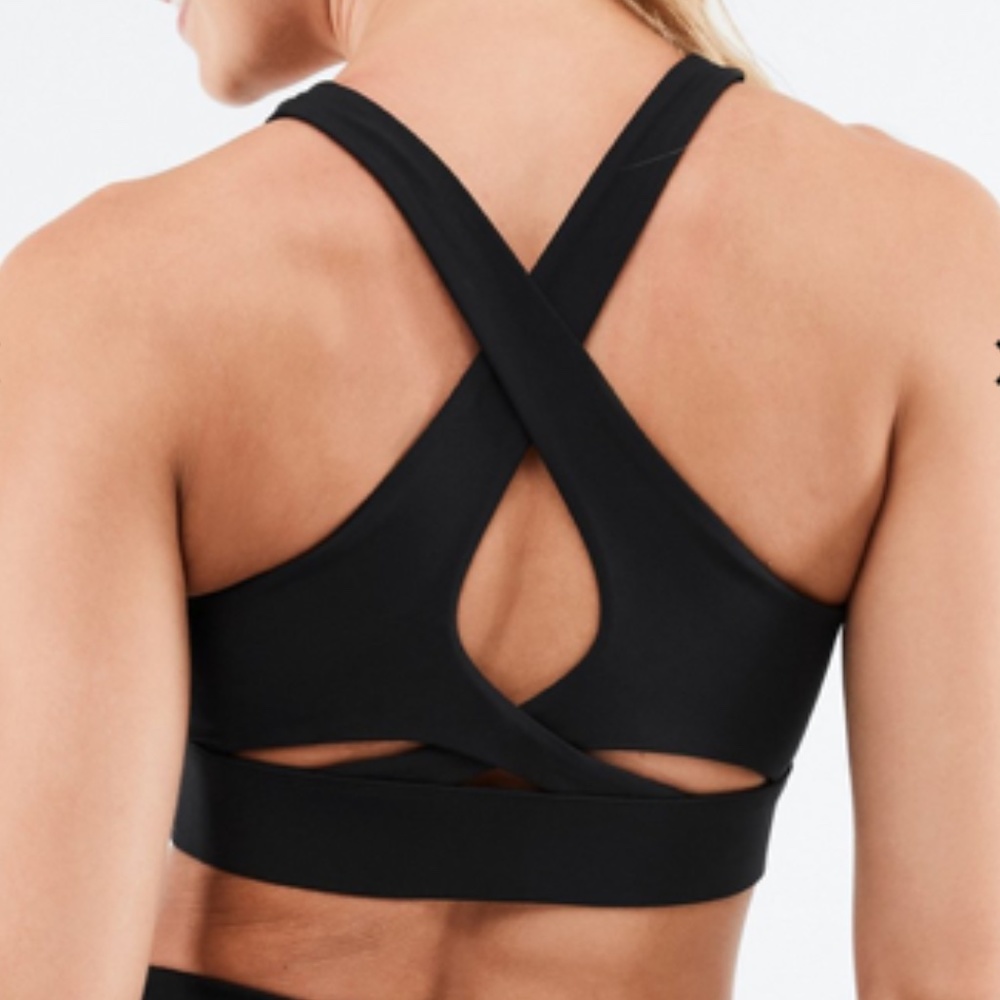 No-Bounce Sports Bra Black